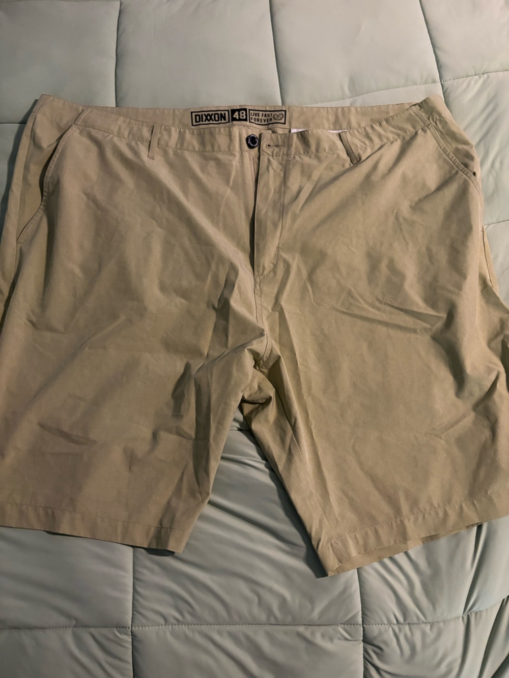 DIXXON Men's Khaki Lightweight Shorts